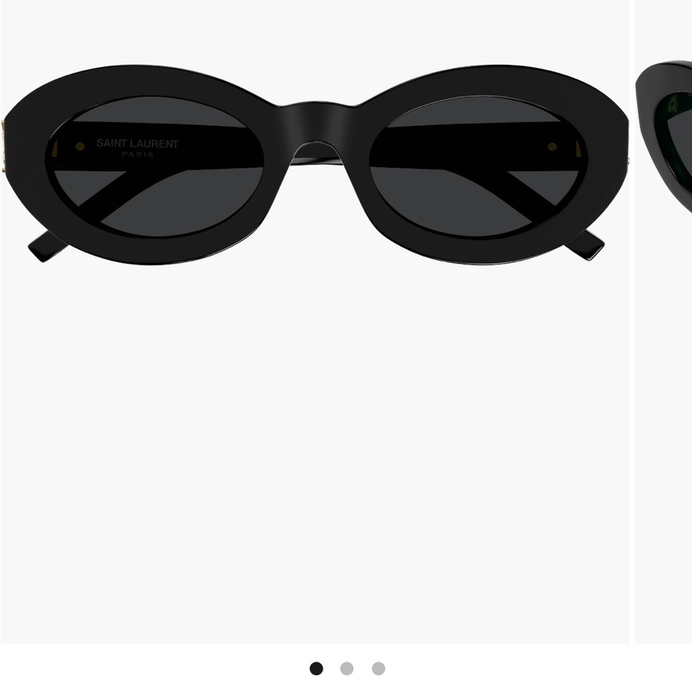 Saint Laurent Black Women's Sunglasses